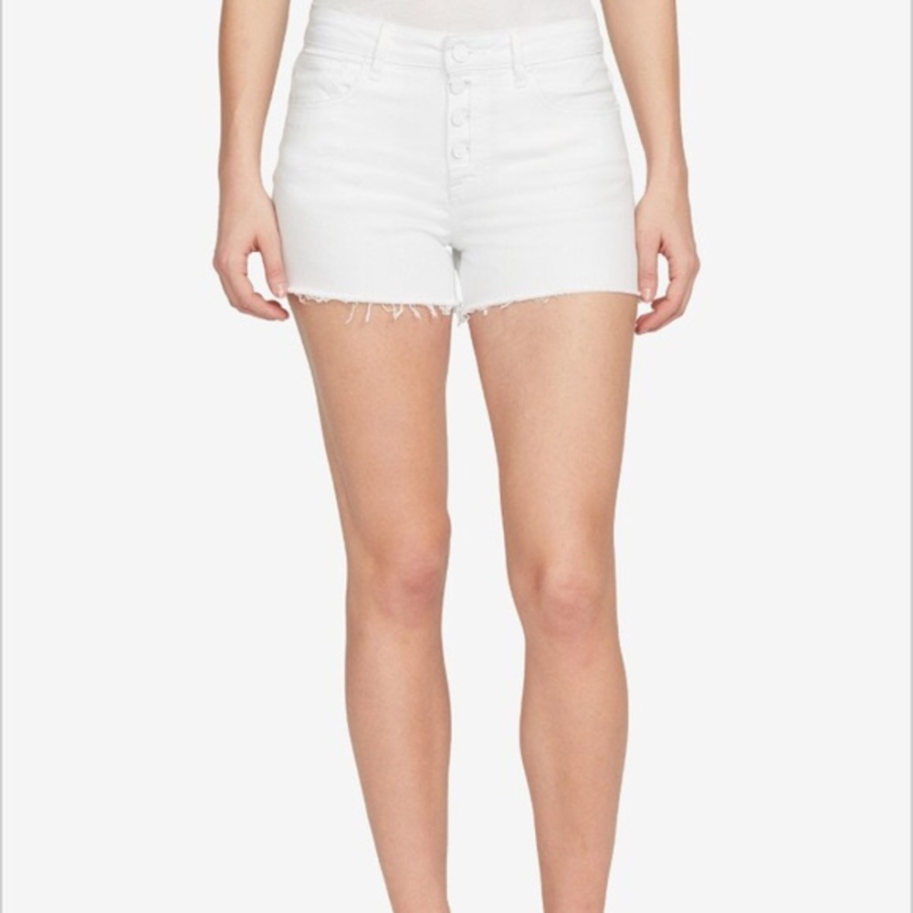 NWT William Rast Juniors White Highrise Shorts